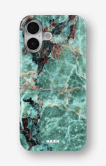iPhone 17 Slim Case - Green Marble - View 1