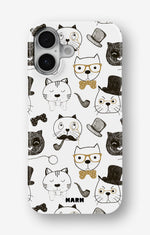 iPhone 17 Slim Case - Cartoon Cats - View 1