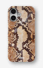 iPhone 17 Slim Case - Brown Snakeskin - View 1