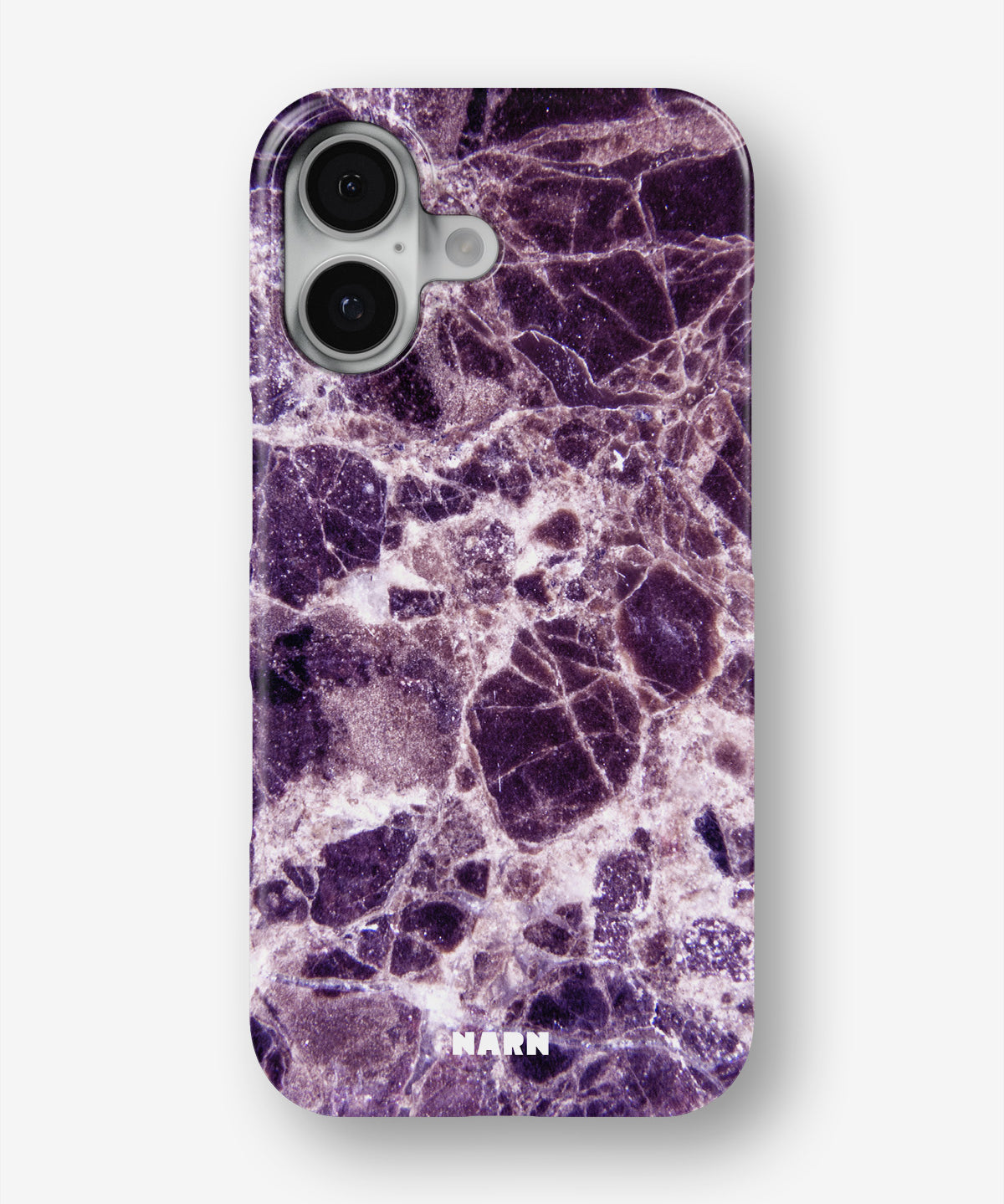 iPhone 17 Slim Case - Purple Marble - View 1