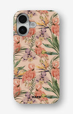 iPhone 17 Slim Case - Flamingos & Flowers - View 1