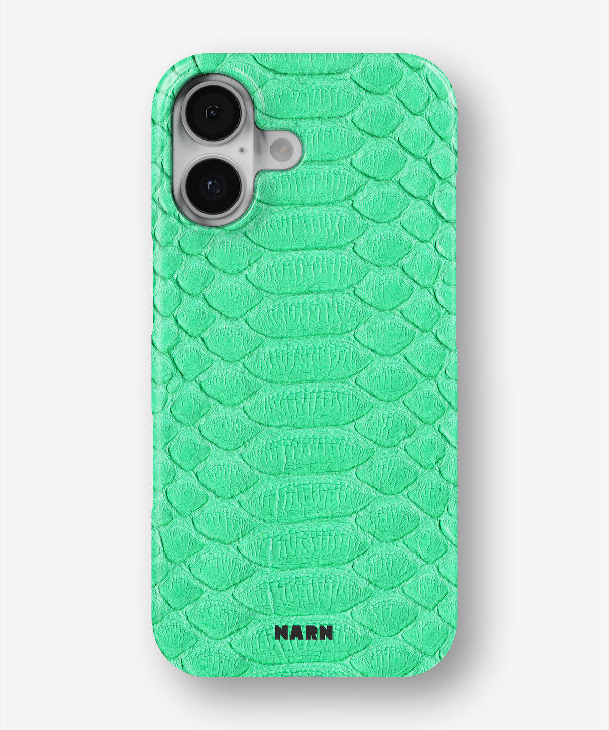 iPhone 17 Slim Case - Turquoise Snake - View 1