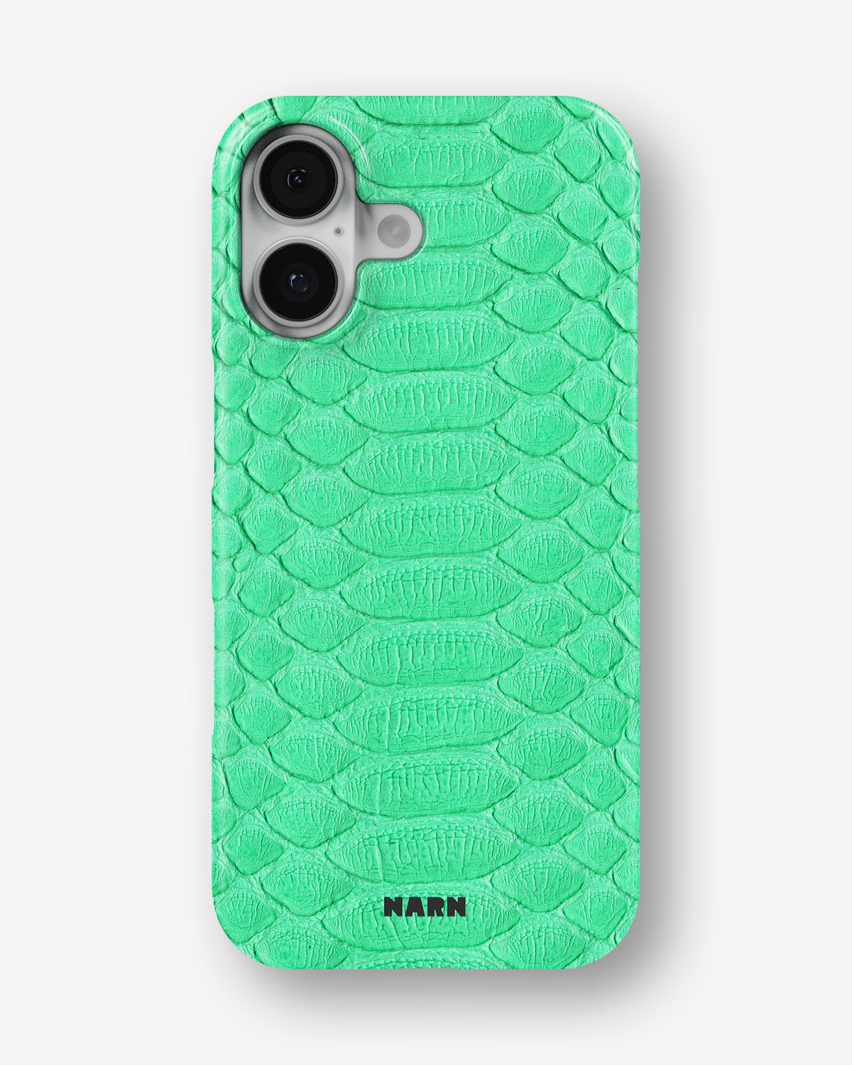iPhone 17 Slim Case - Turquoise Snake - View 1