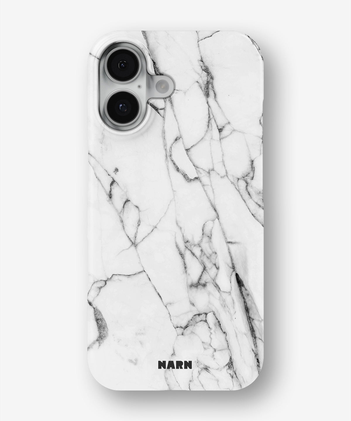 iPhone 17 Slim Case - Milky Marble - View 1