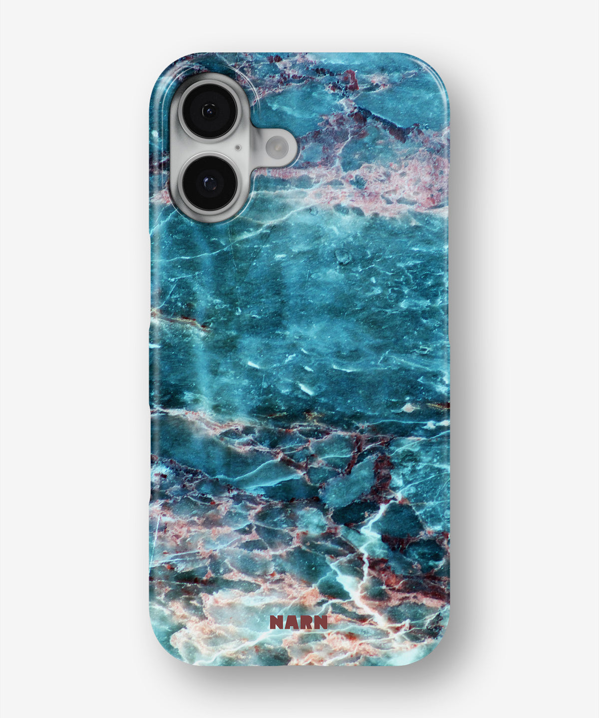 iPhone 17 Slim Case - Icy Marble - View 1