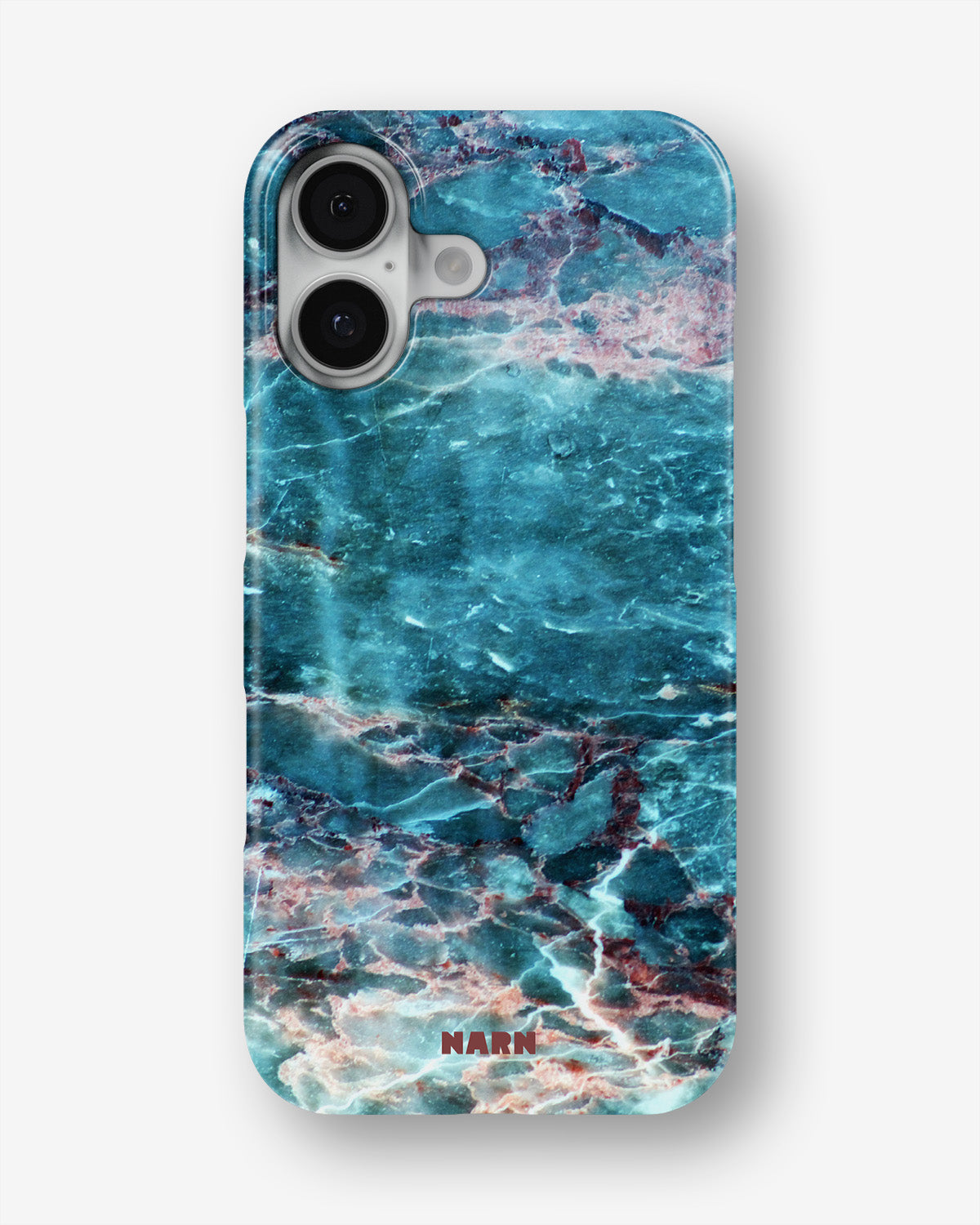iPhone 17 Slim Case - Icy Marble - View 1