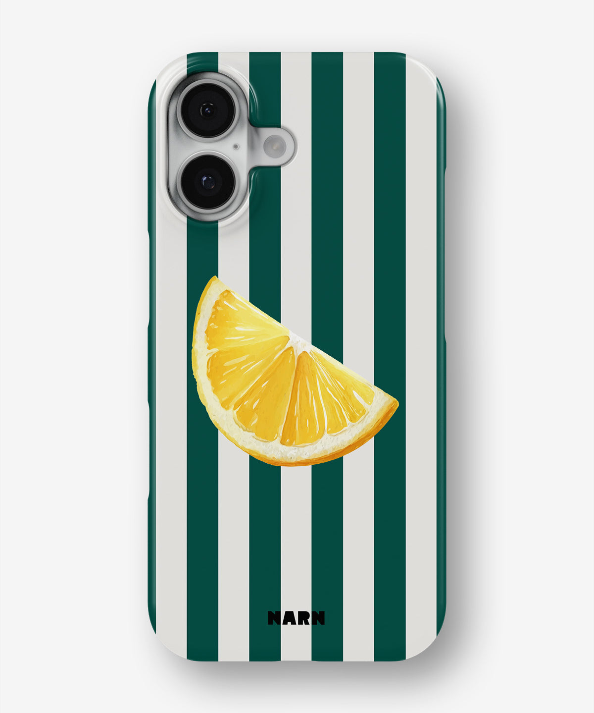 iPhone 17 Slim Case - Lemon Stripes - View 1