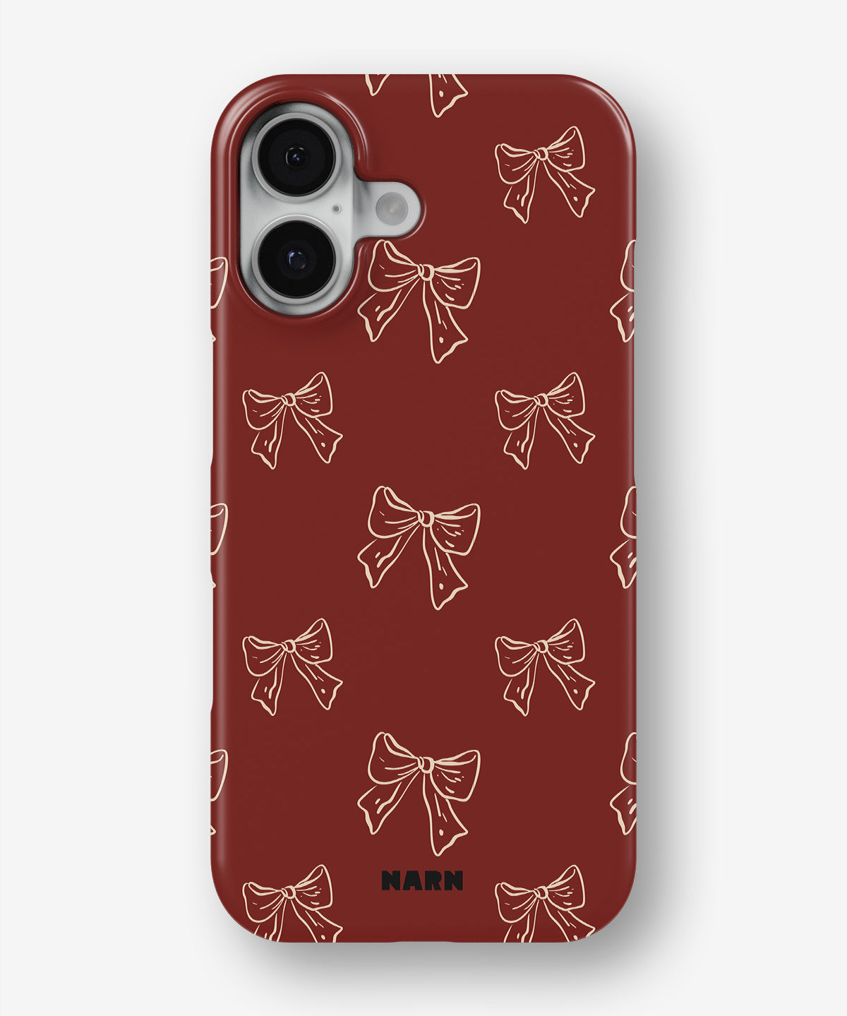 iPhone 17 Slim Case - Cherry Bows - View 1