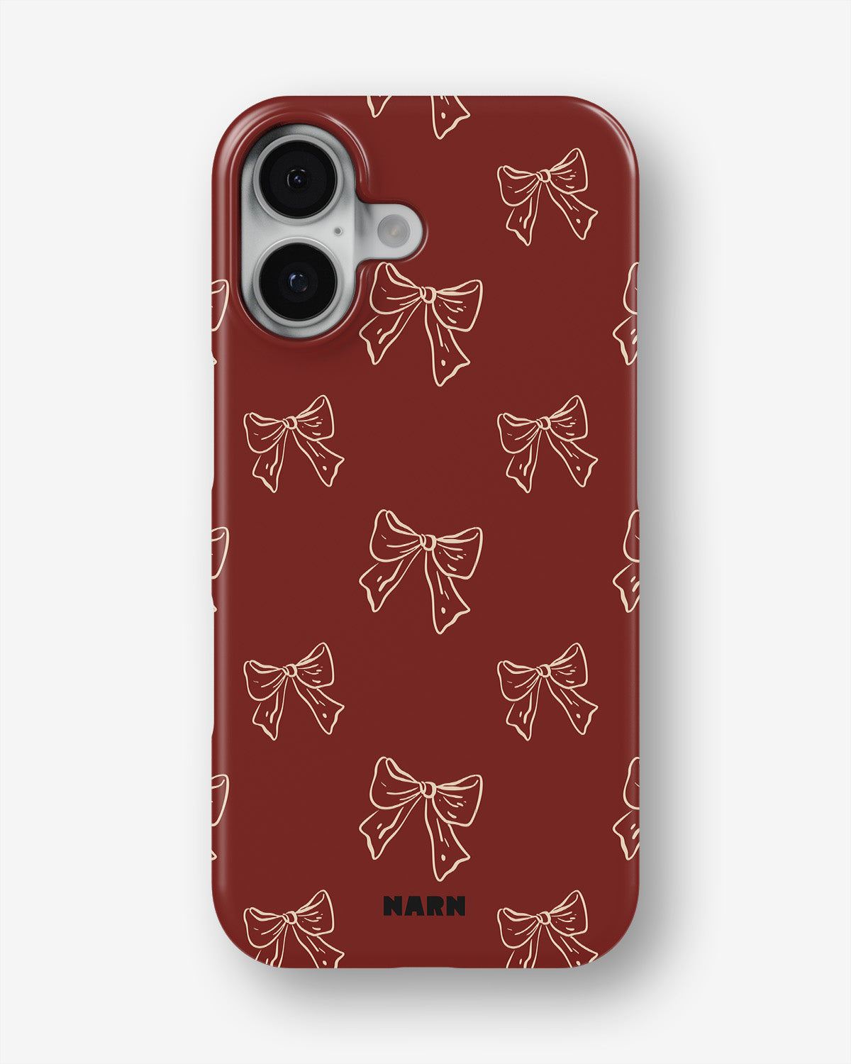 iPhone 17 Slim Case - Cherry Bows - View 1