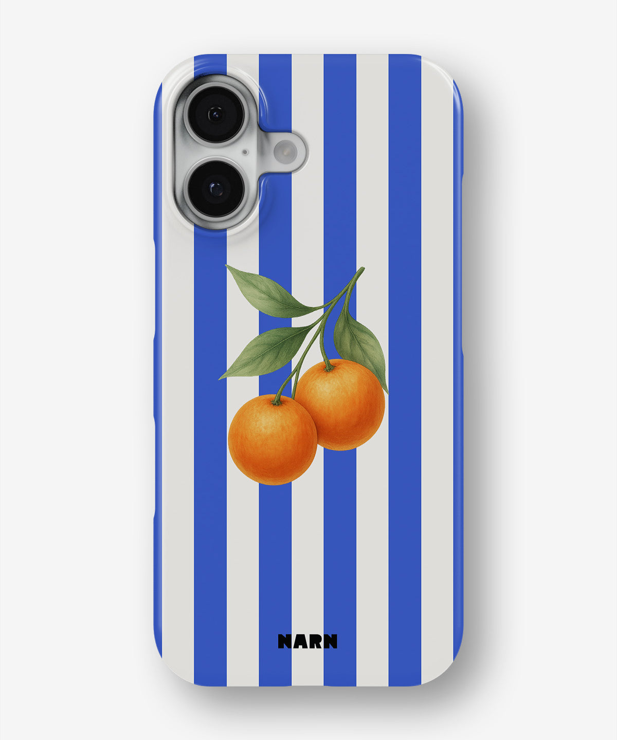 iPhone 17 Slim Case - Orange Stripes - View 1