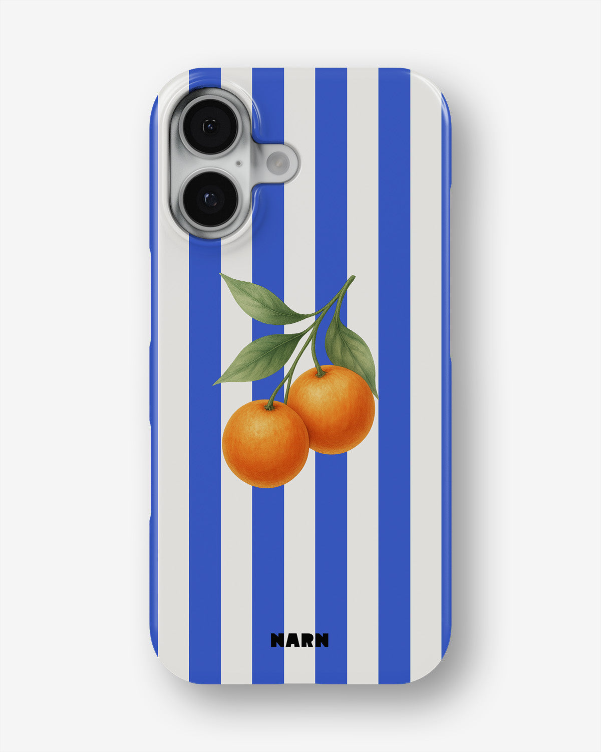 iPhone 17 Slim Case - Orange Stripes - View 1