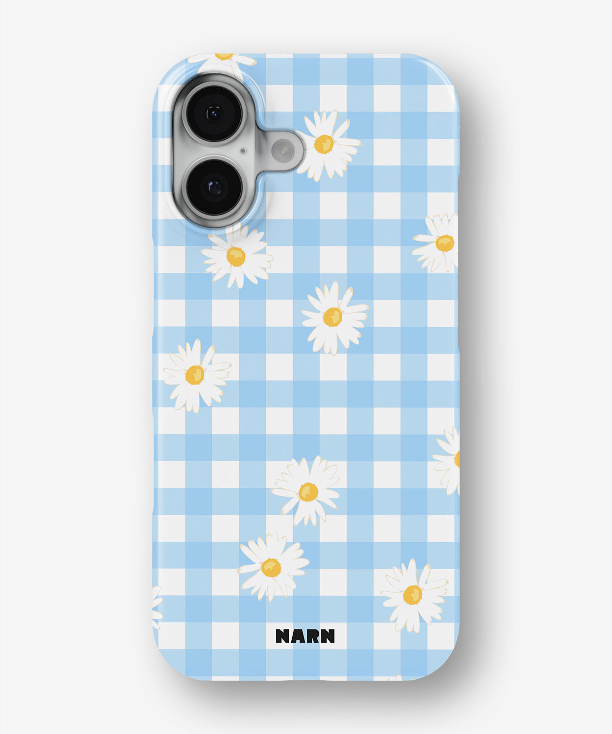 iPhone 17 Slim Case - Blue Daisies - View 1