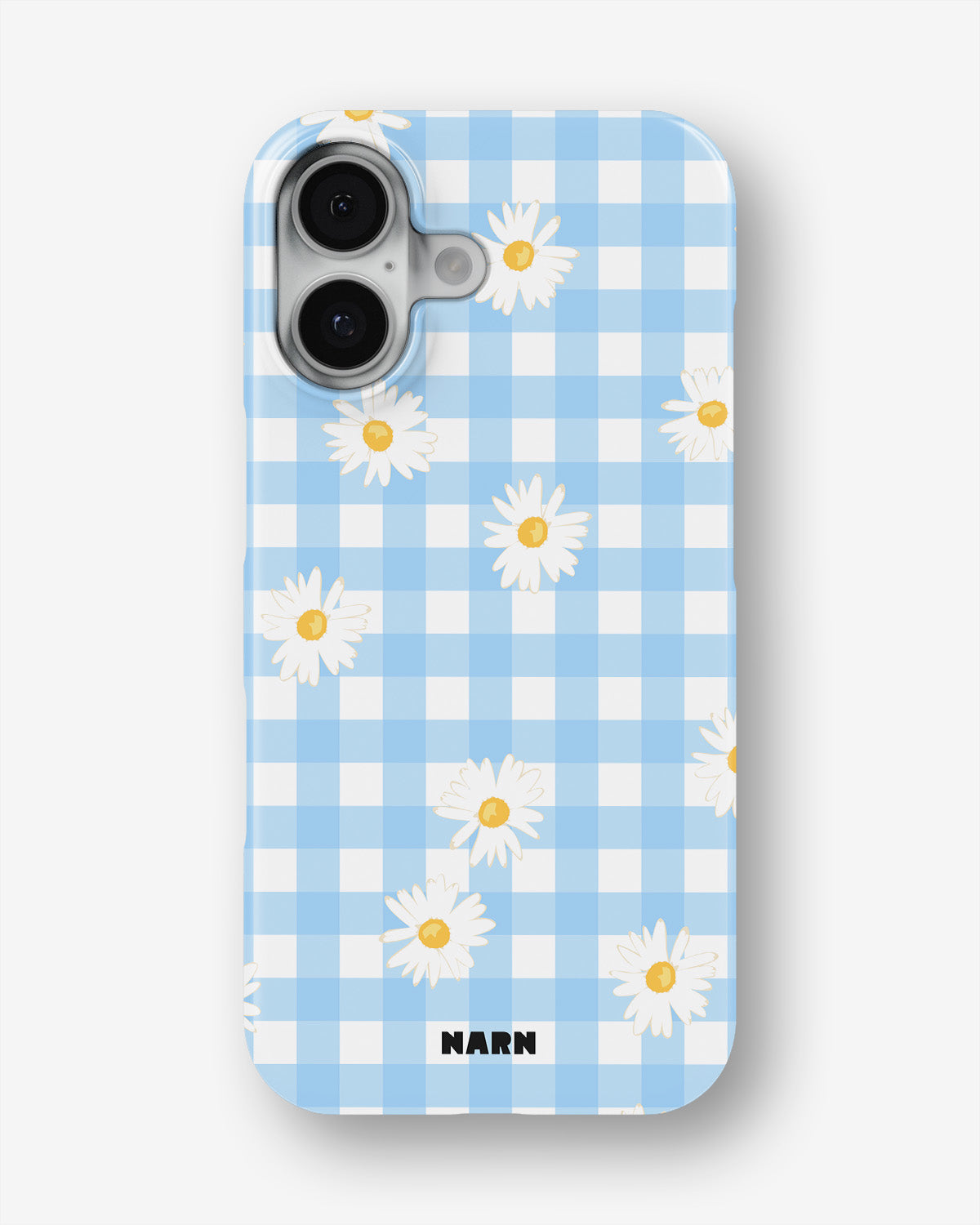 iPhone 17 Slim Case - Blue Daisies - View 1