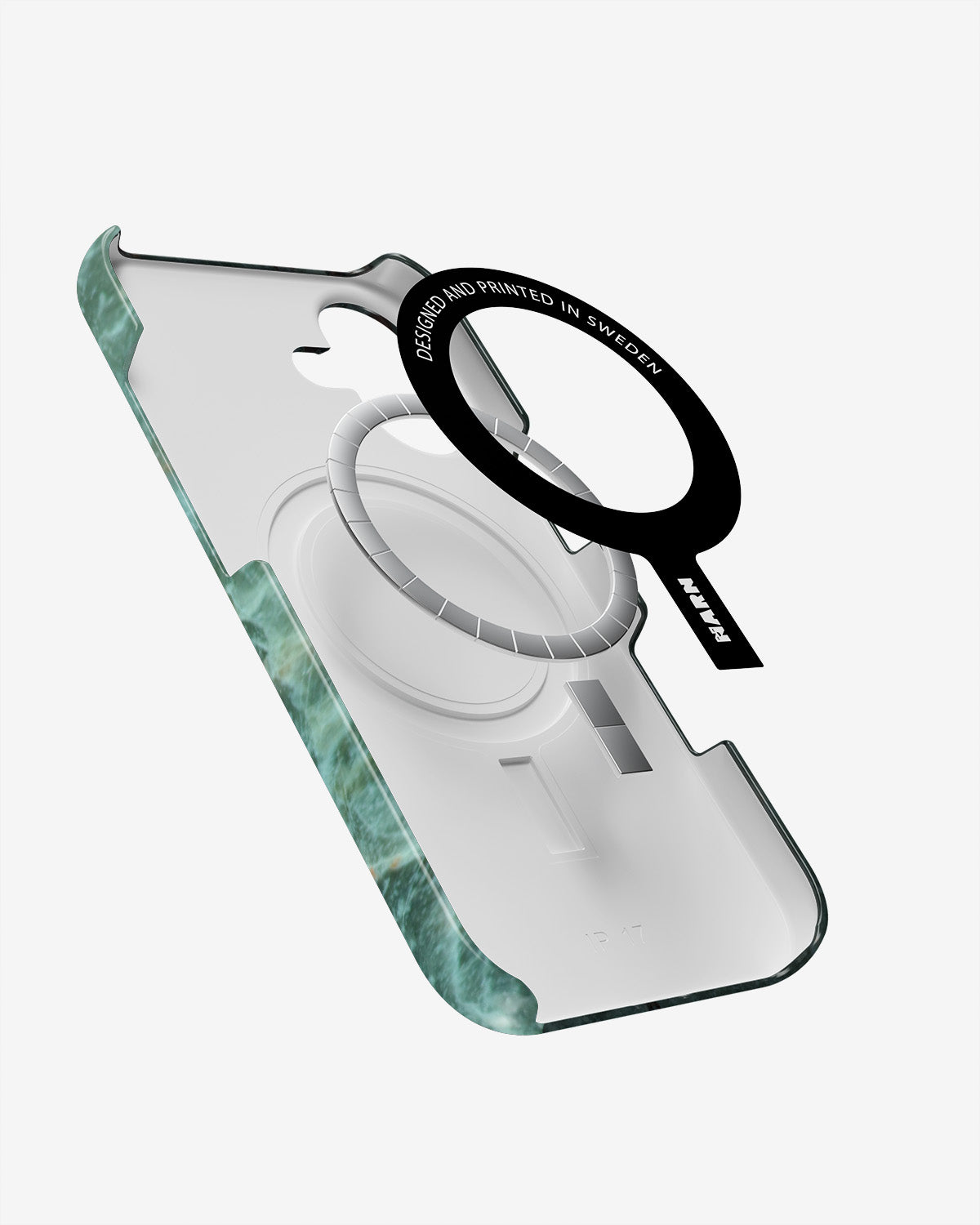 iPhone 17 Slim Case - Green Marble - View 2