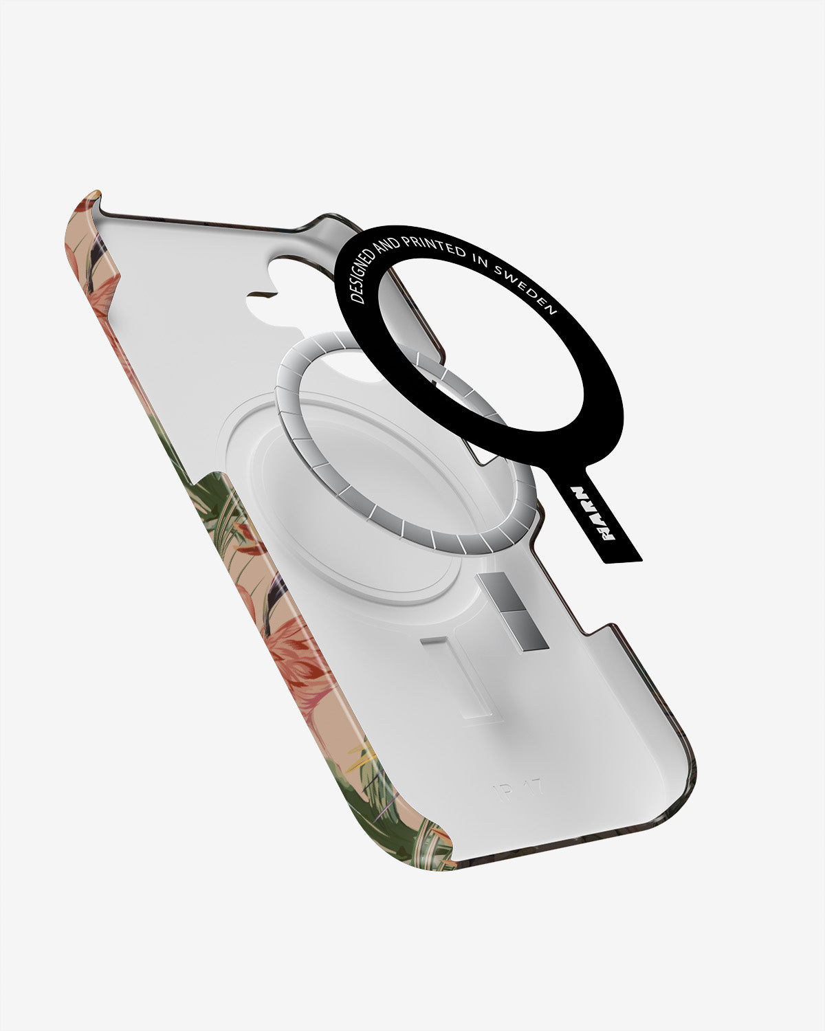 iPhone 17 Slim Case - Flamingos & Flowers - View 2