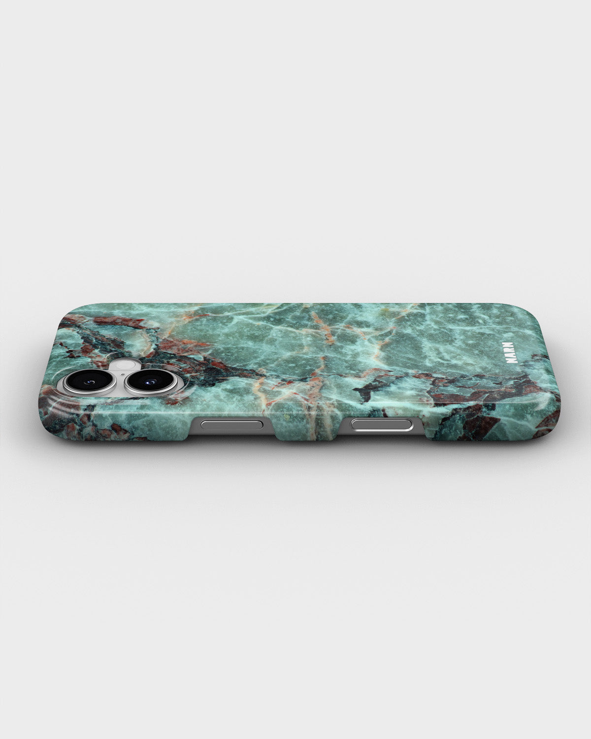 iPhone 17 Slim Case - Green Marble - View 3