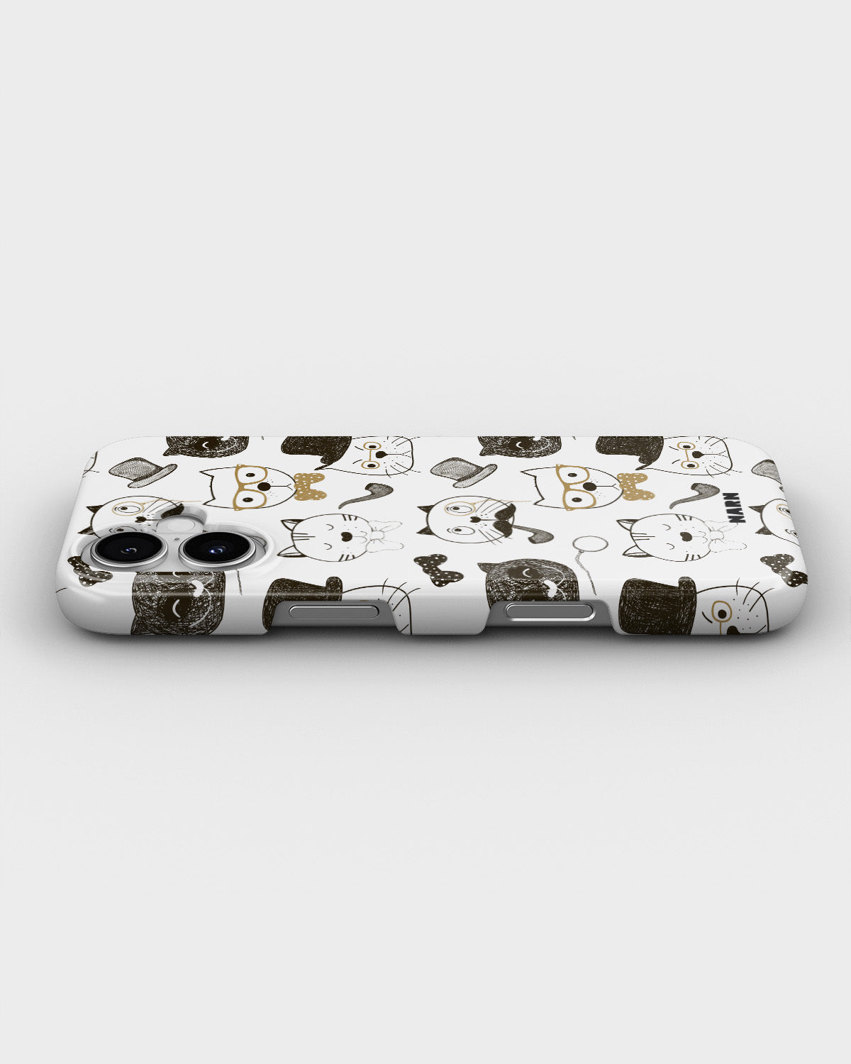 iPhone 17 Slim Case - Cartoon Cats - View 3