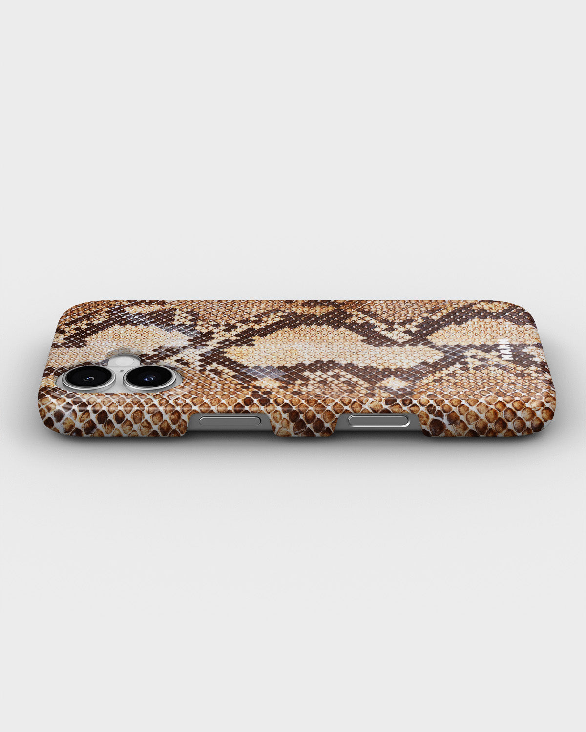 iPhone 17 Slim Case - Brown Snakeskin - View 3