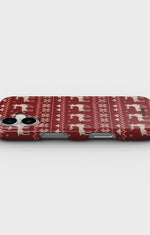 iPhone 17 Slim Case - Reindeer Knit - View 3
