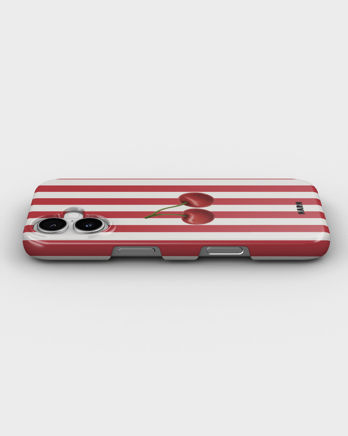 iPhone 17 Slim Case - Cherry Stripes - View 3