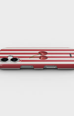 iPhone 17 Slim Case - Cherry Stripes - View 3
