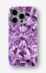 iPhone 16 Pro Slim Case - Lavender Crystals - View 1