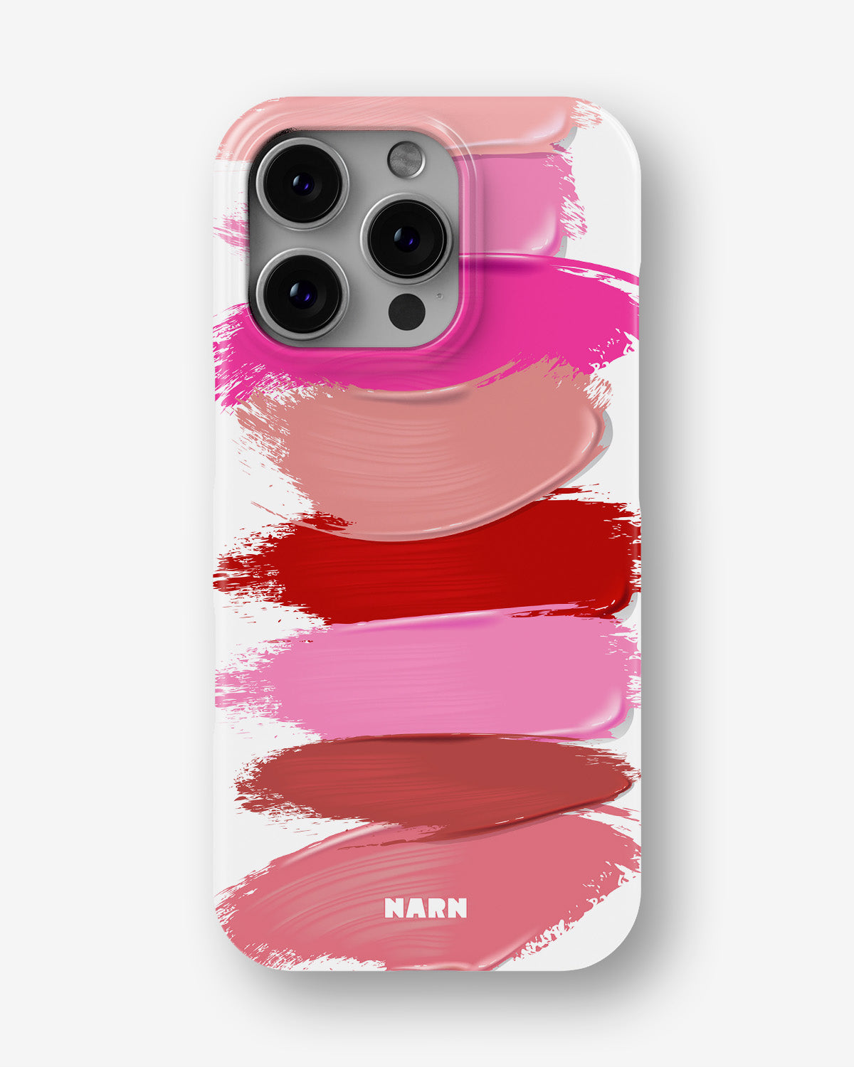 iPhone 16 Pro Slim Case - Lipstick Smears - View 1
