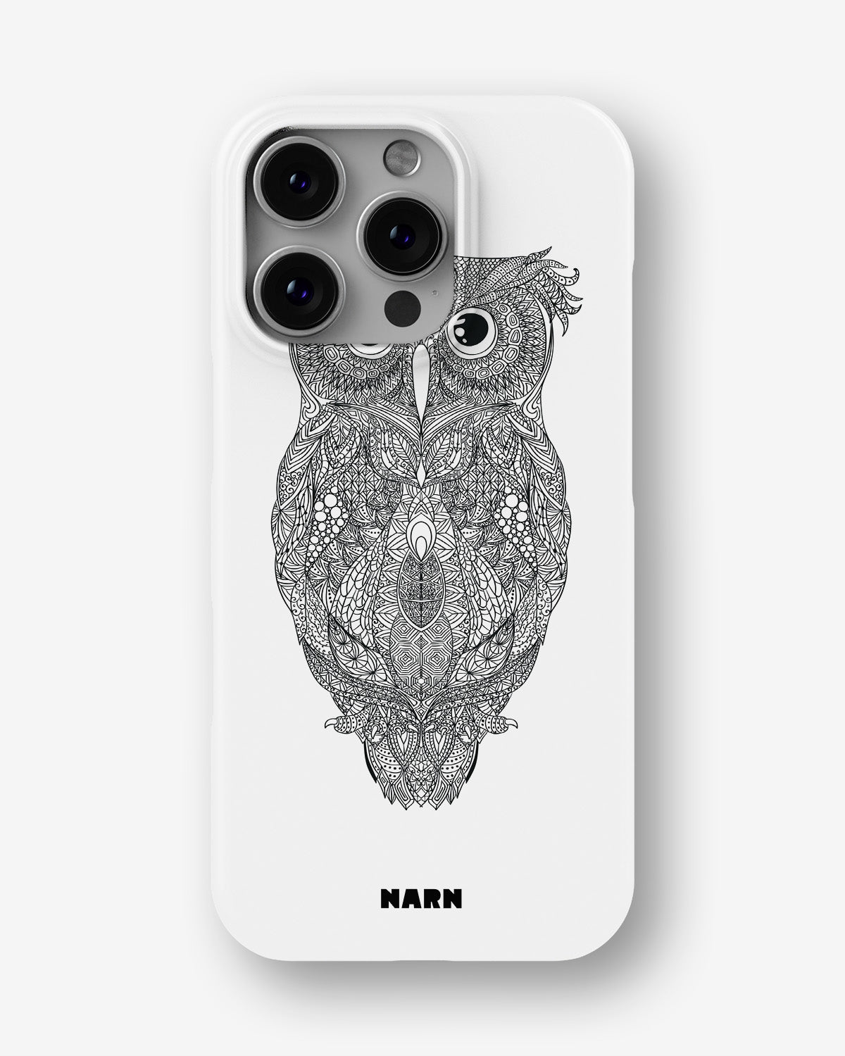 iPhone 16 Pro Slim Case - Owl - View 1