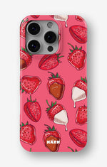 iPhone 16 Pro Slim Case - Strawberry Chocolate - View 1