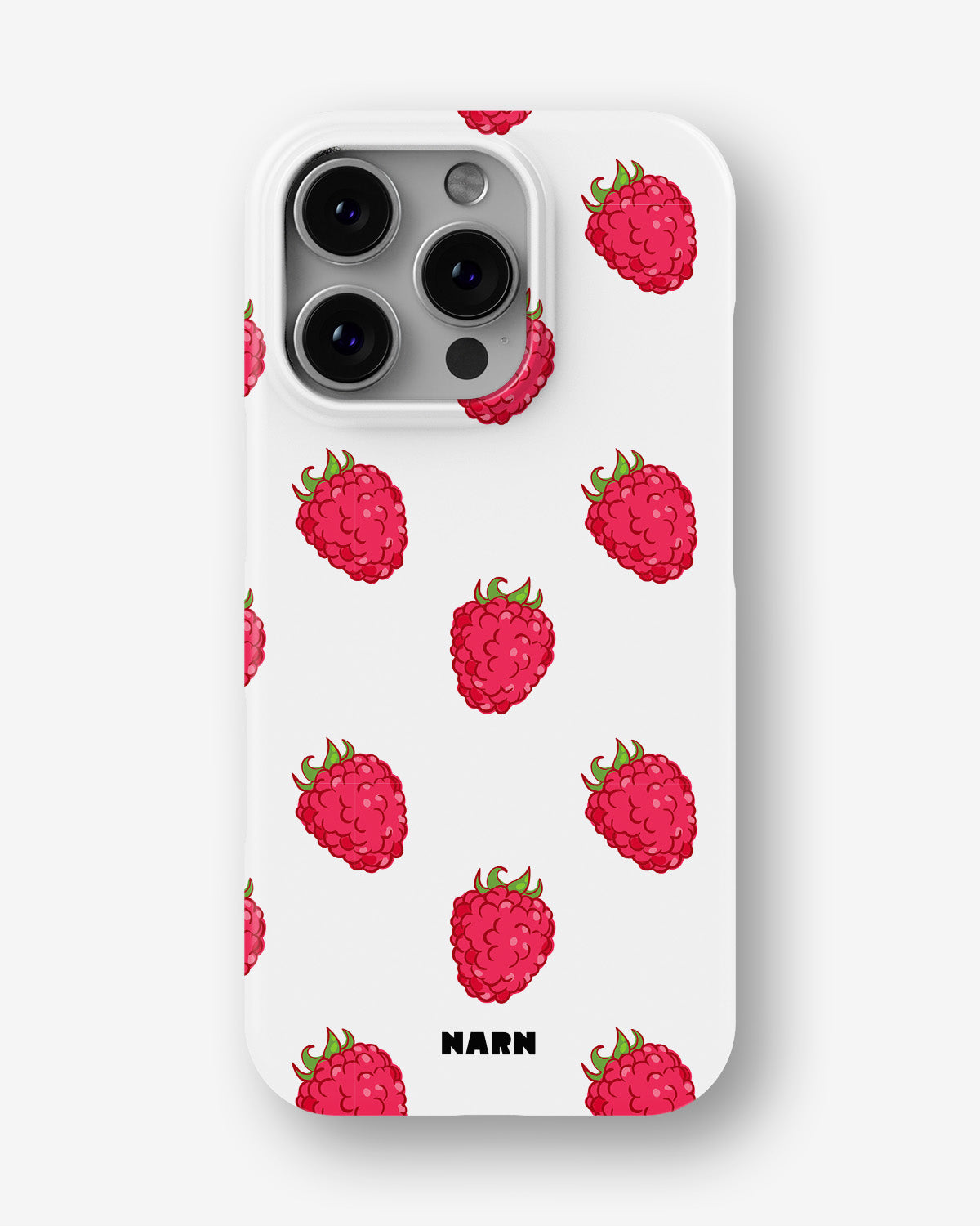 iPhone 16 Pro Slim Case - Raspberry Bliss - View 1