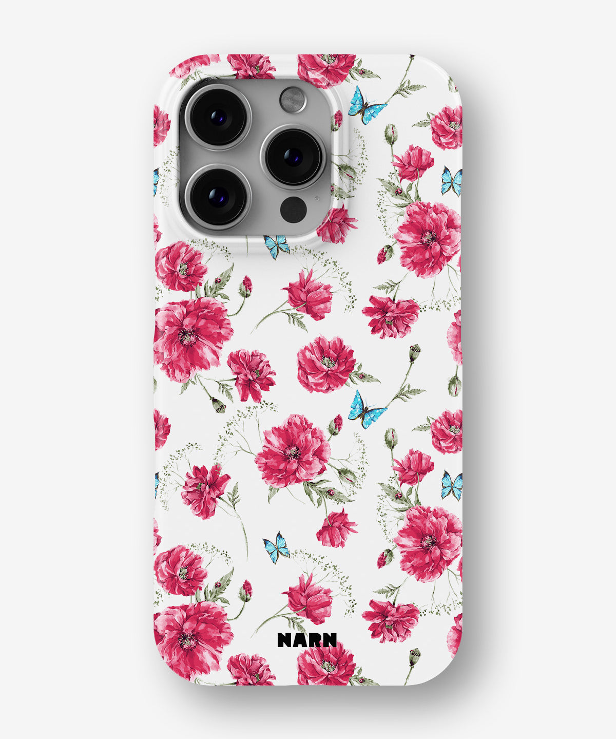 iPhone 16 Pro Slim Case - Poppies in Bloom - View 1