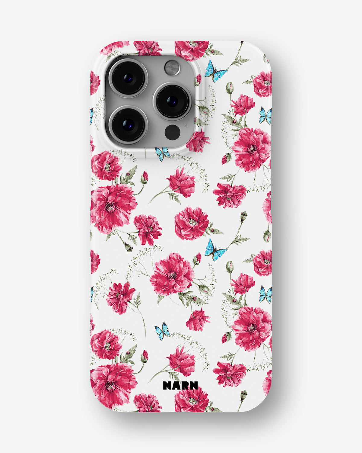 iPhone 16 Pro Slim Case - Poppies in Bloom - View 1