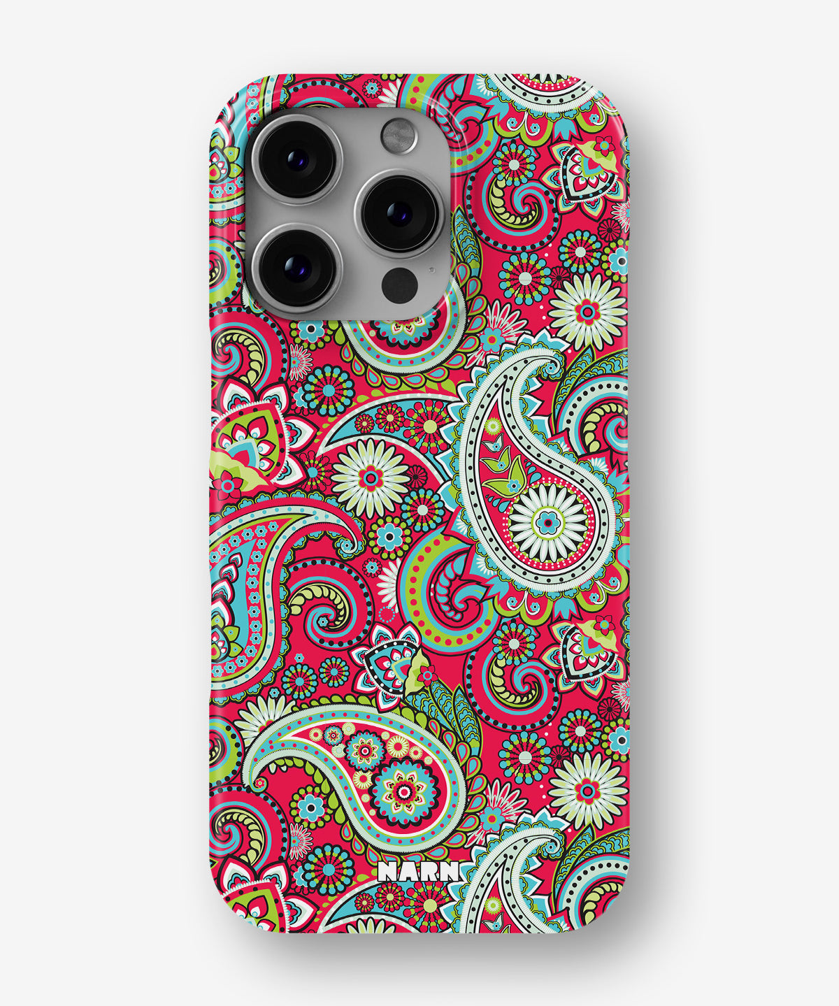 iPhone 16 Pro Slim Case - Paisley Paradise - View 1