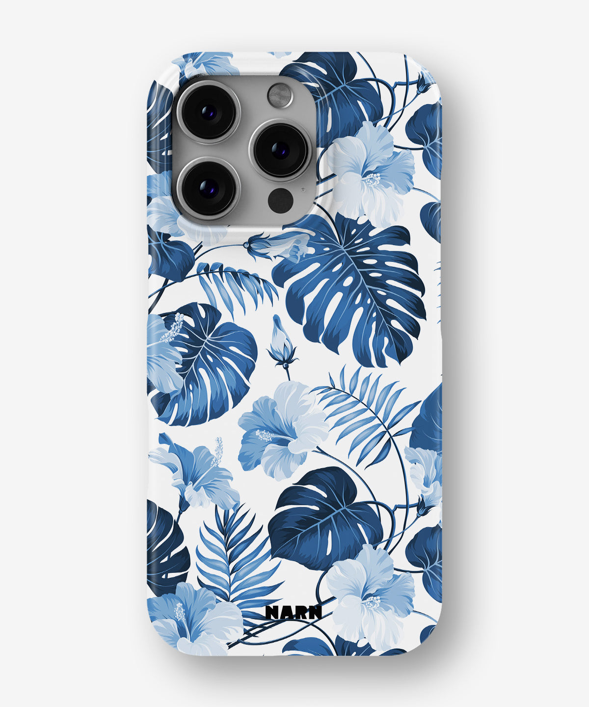iPhone 16 Pro Slim Case - Blue Tropics - View 1