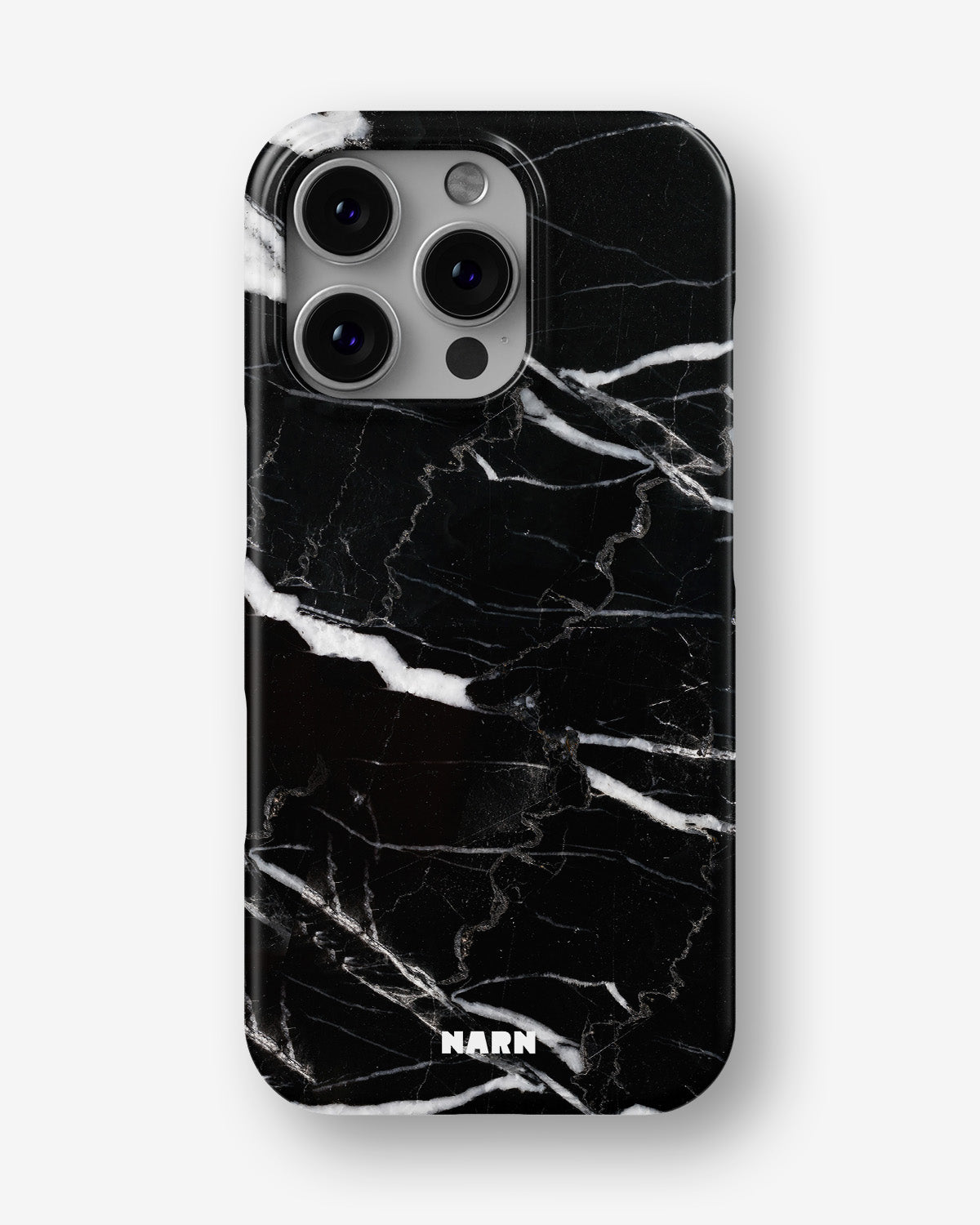 iPhone 16 Pro Slim Case - Black Marble - View 1