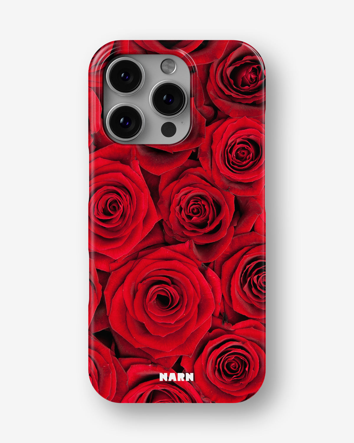 iPhone 16 Pro Slim Case - Red Roses - View 1