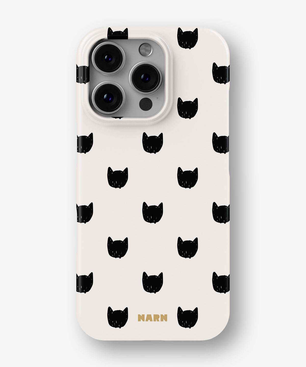 iPhone 16 Pro Slim Case - Kitty Dots - View 1