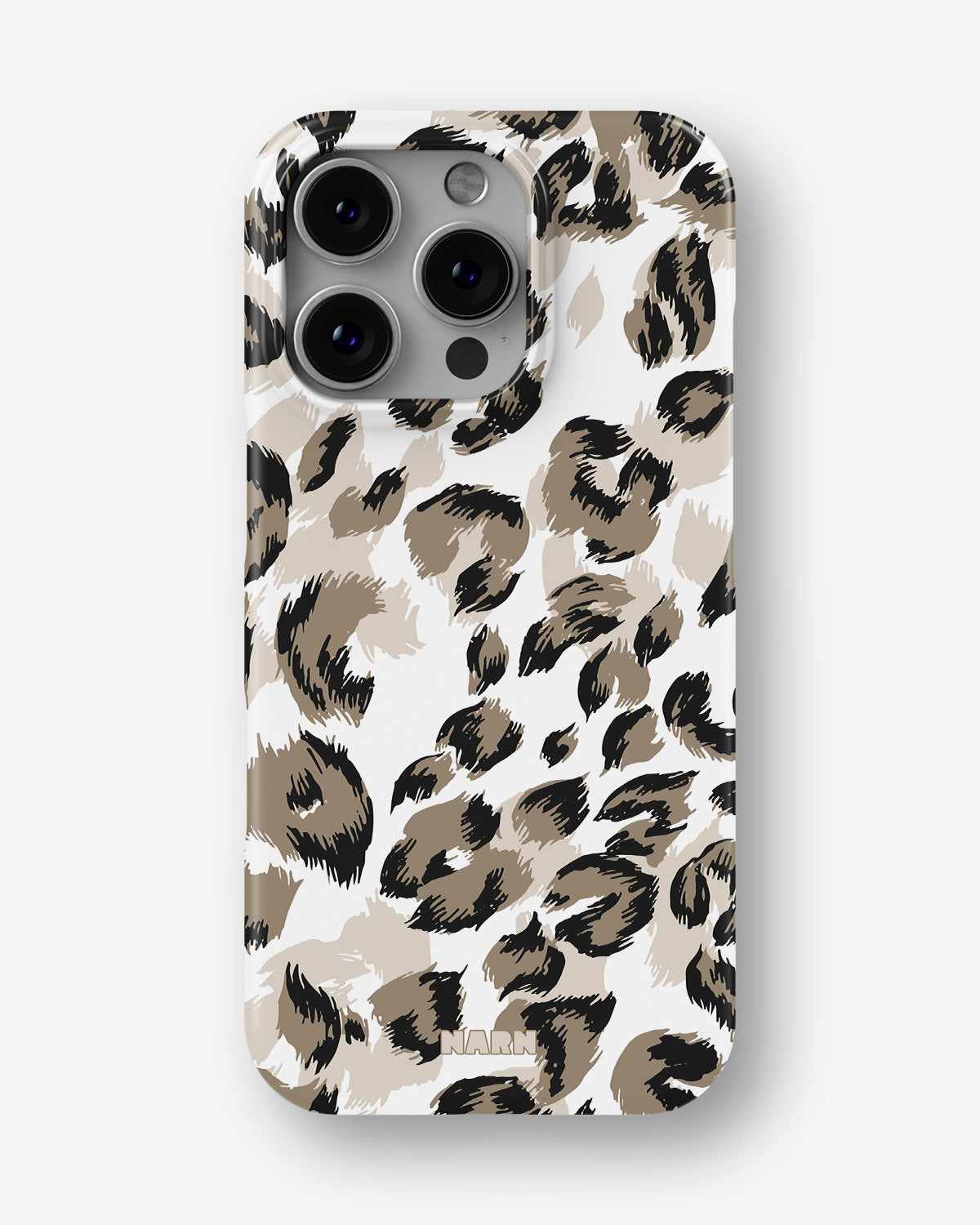 iPhone 16 Pro Slim Case - Snow Leopard - View 1