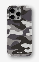 iPhone 16 Pro Slim Case - Grey Camo - View 1