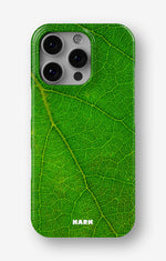 iPhone 16 Pro Slim Case - Green Leafy - View 1