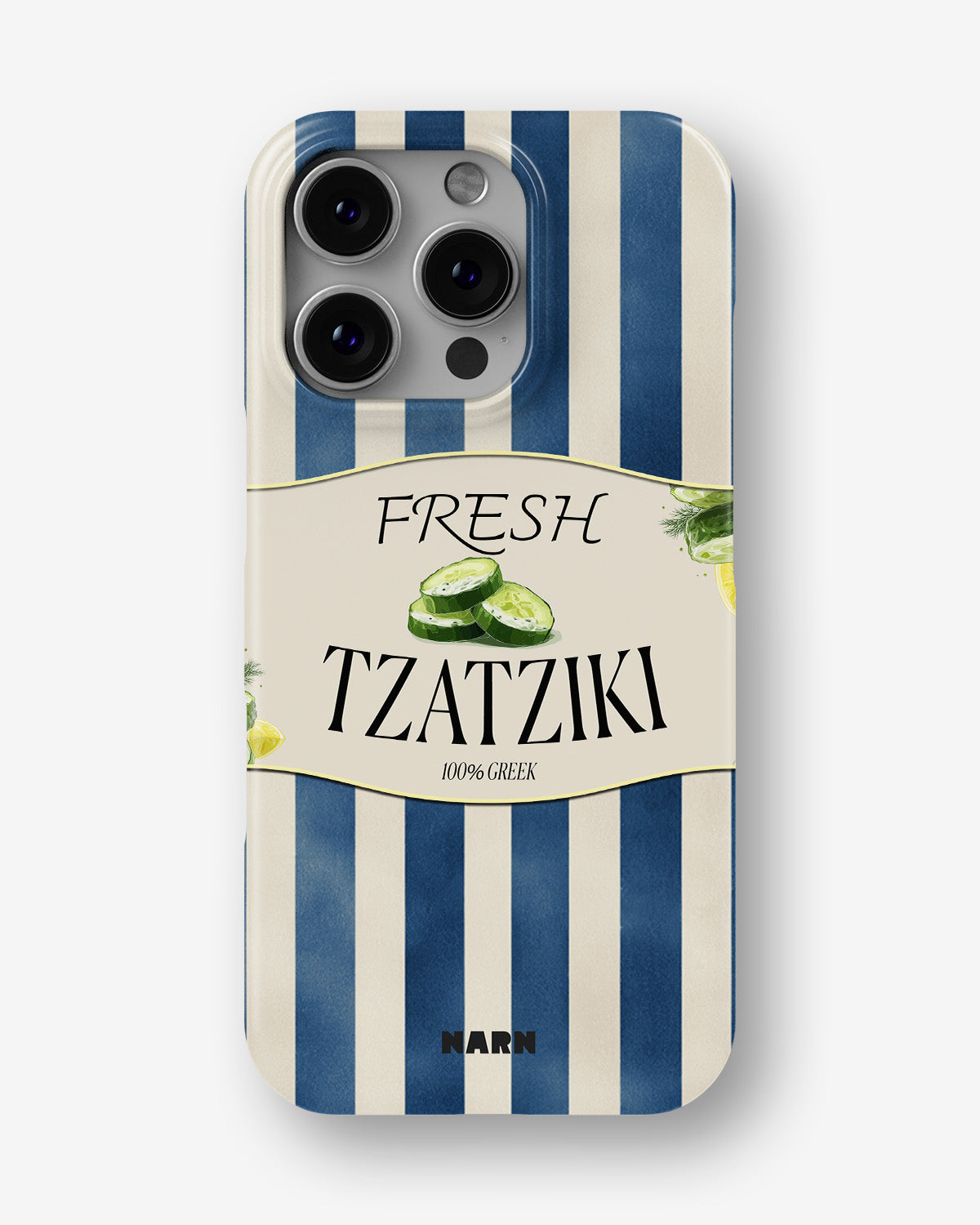 iPhone 16 Pro Slim Case - Greek Blues - View 1