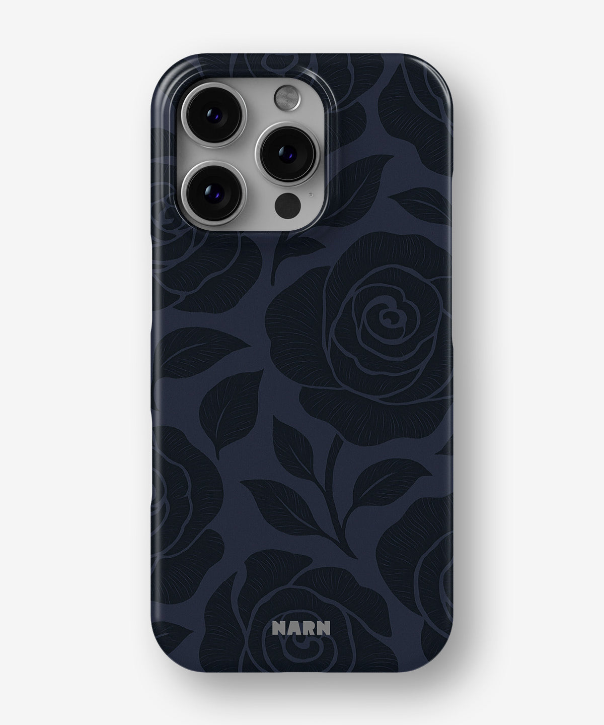 iPhone 16 Pro Slim Case - Midnight Rose - View 1