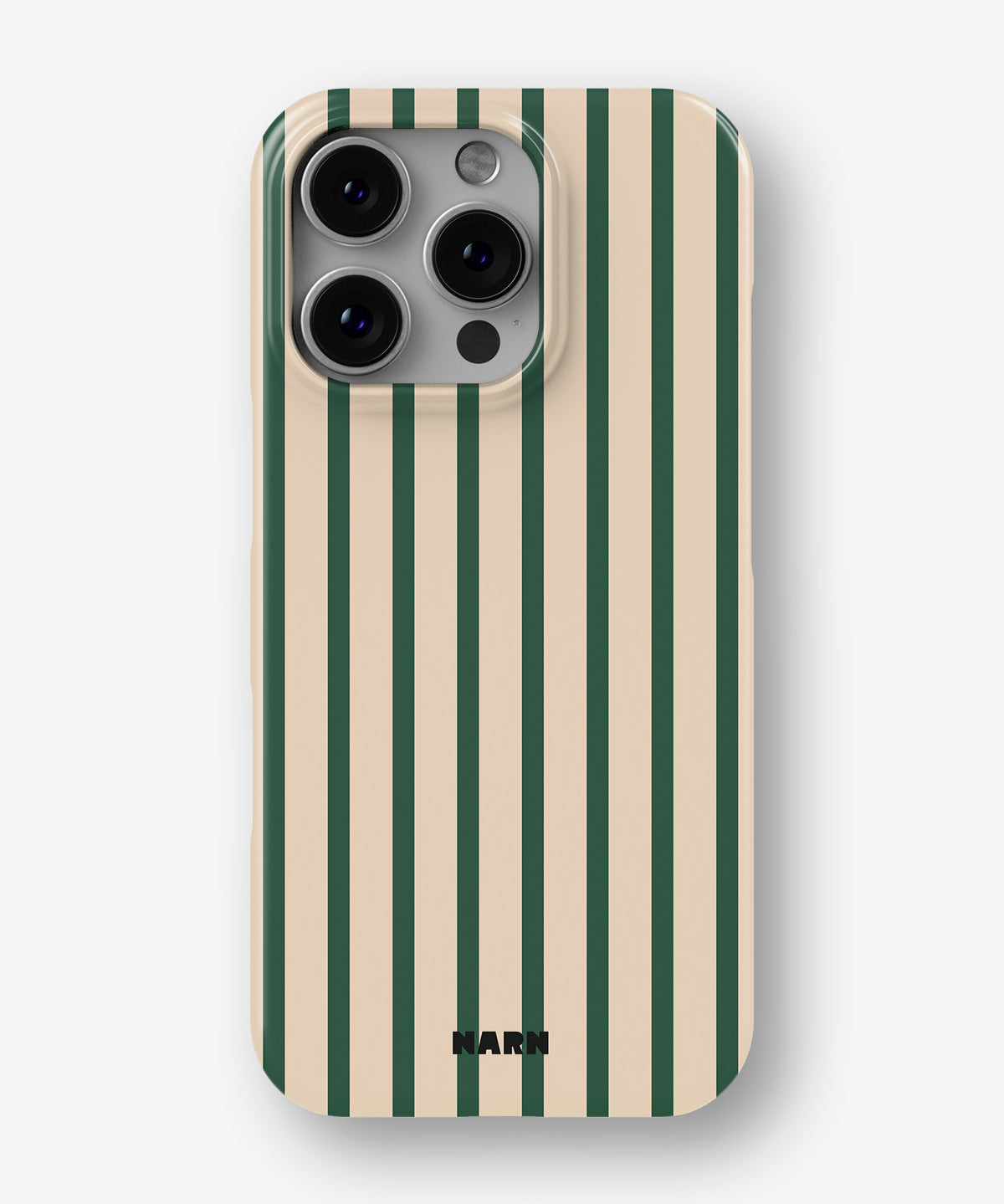 iPhone 16 Pro Slim Case - Evergreen Stripe - View 1