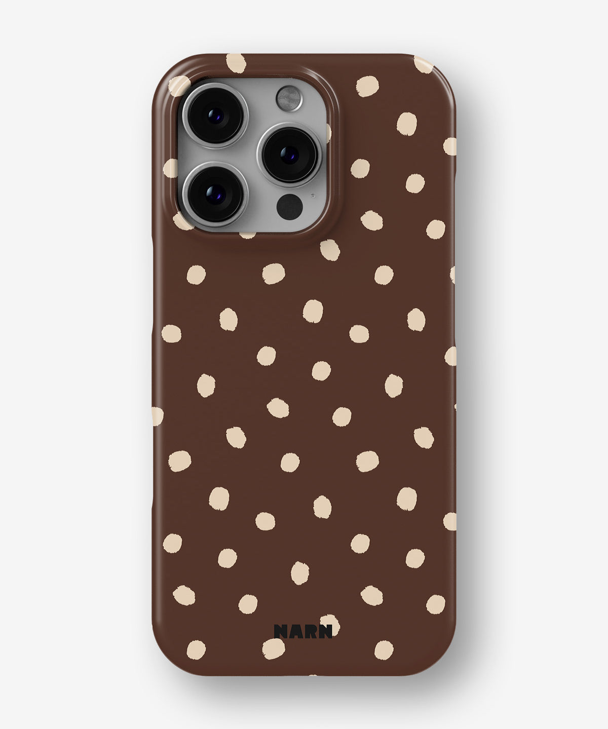 iPhone 16 Pro Slim Case - Choco Dots - View 1