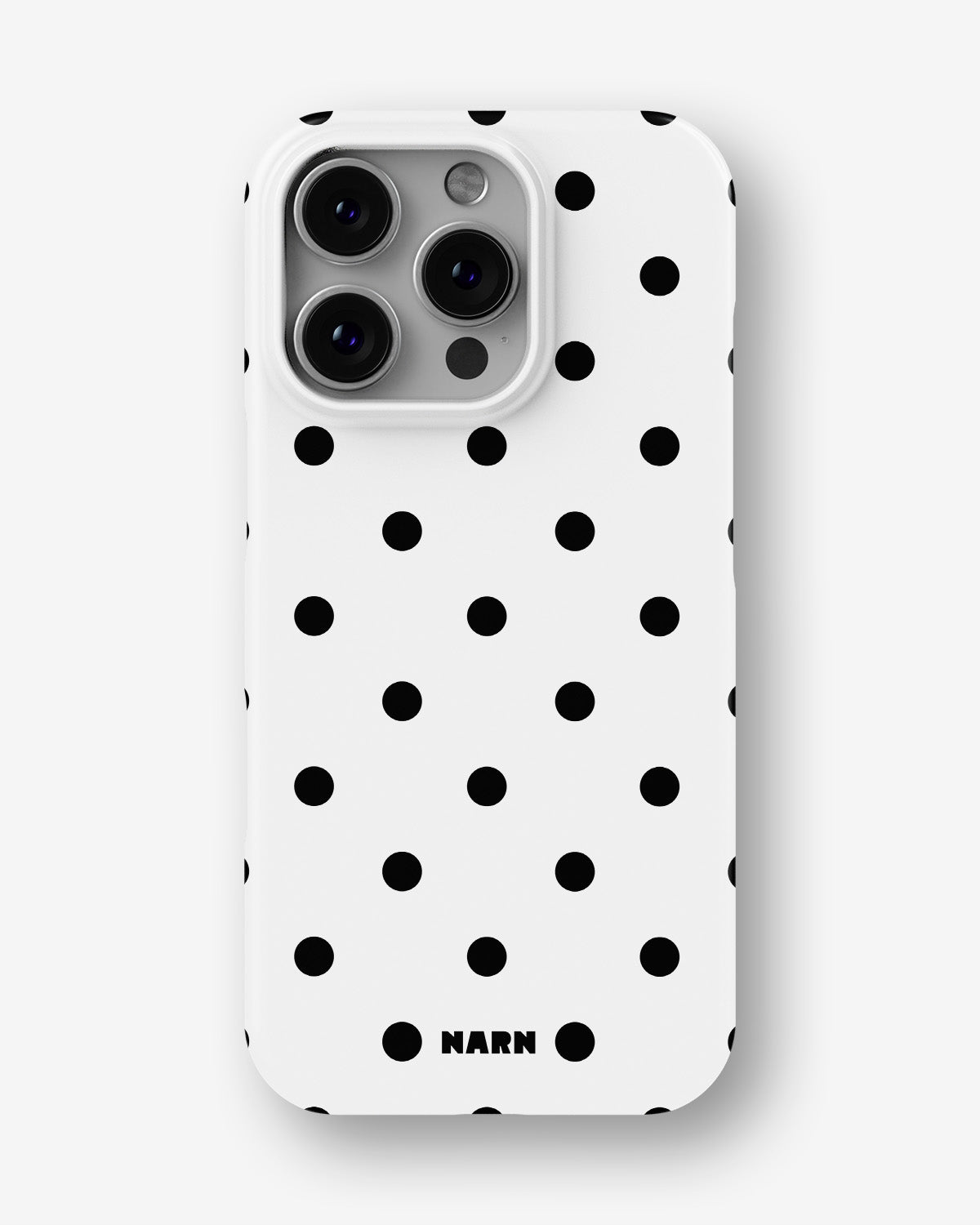 iPhone 16 Pro Slim Case - Mono Dots - View 1