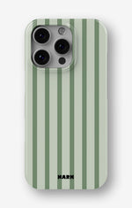 iPhone 16 Pro Slim Case - Sage Stripes - View 1
