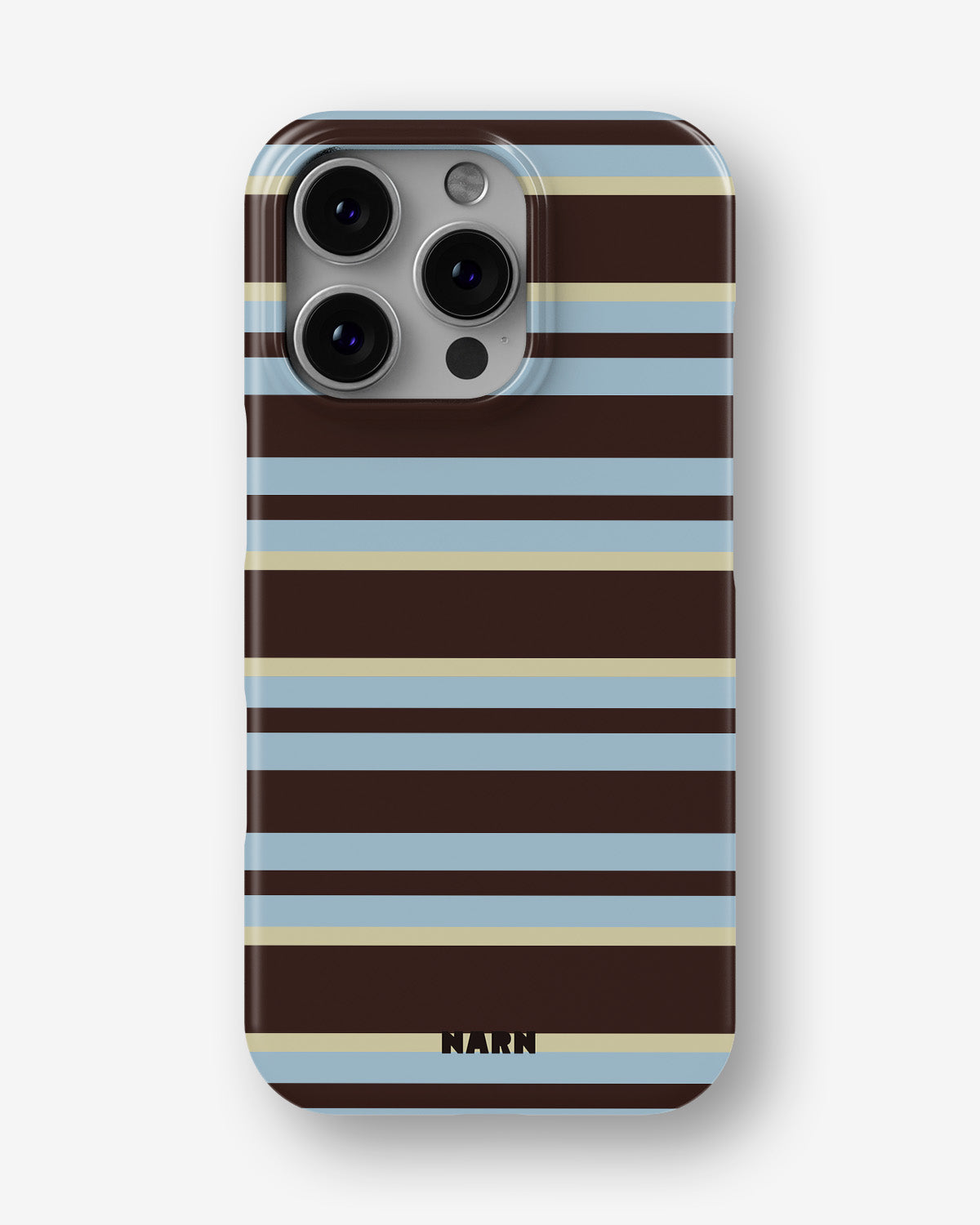 iPhone 16 Pro Slim Case - Latte Lines - View 1