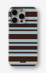 iPhone 16 Pro Slim Case - Latte Lines - View 1