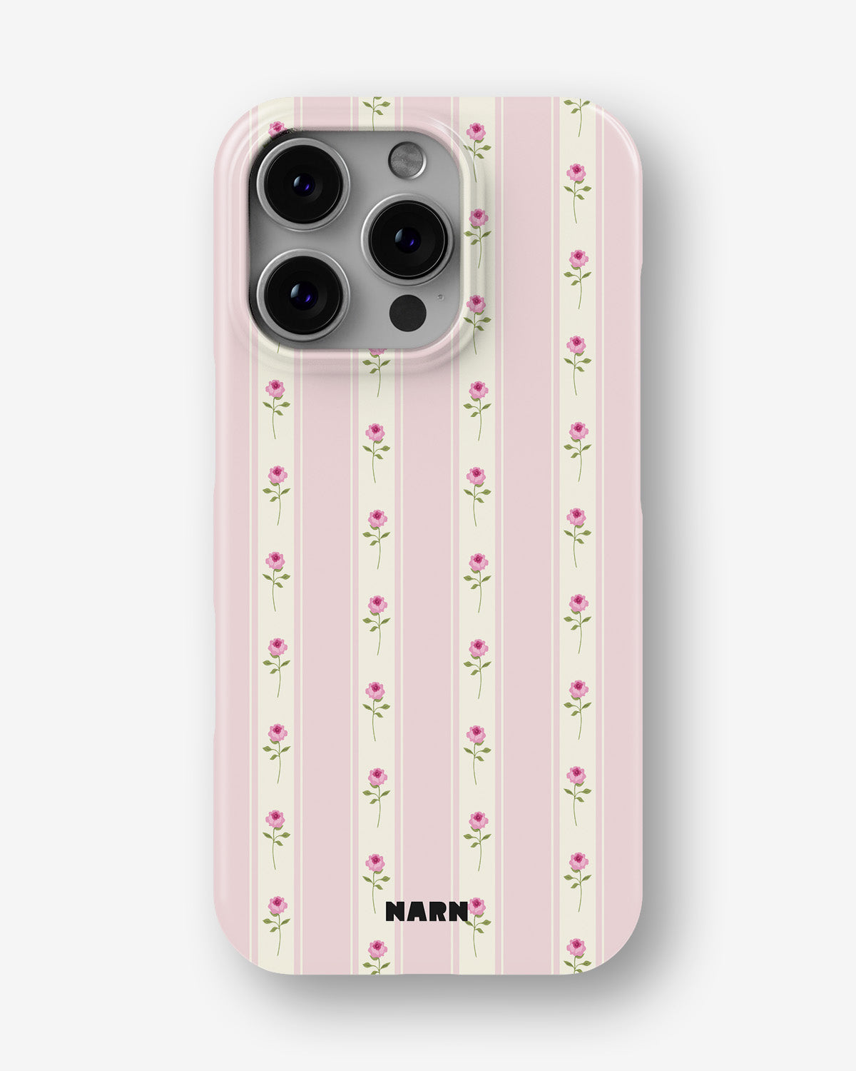 iPhone 16 Pro Slim Case - Rose Lines - View 1