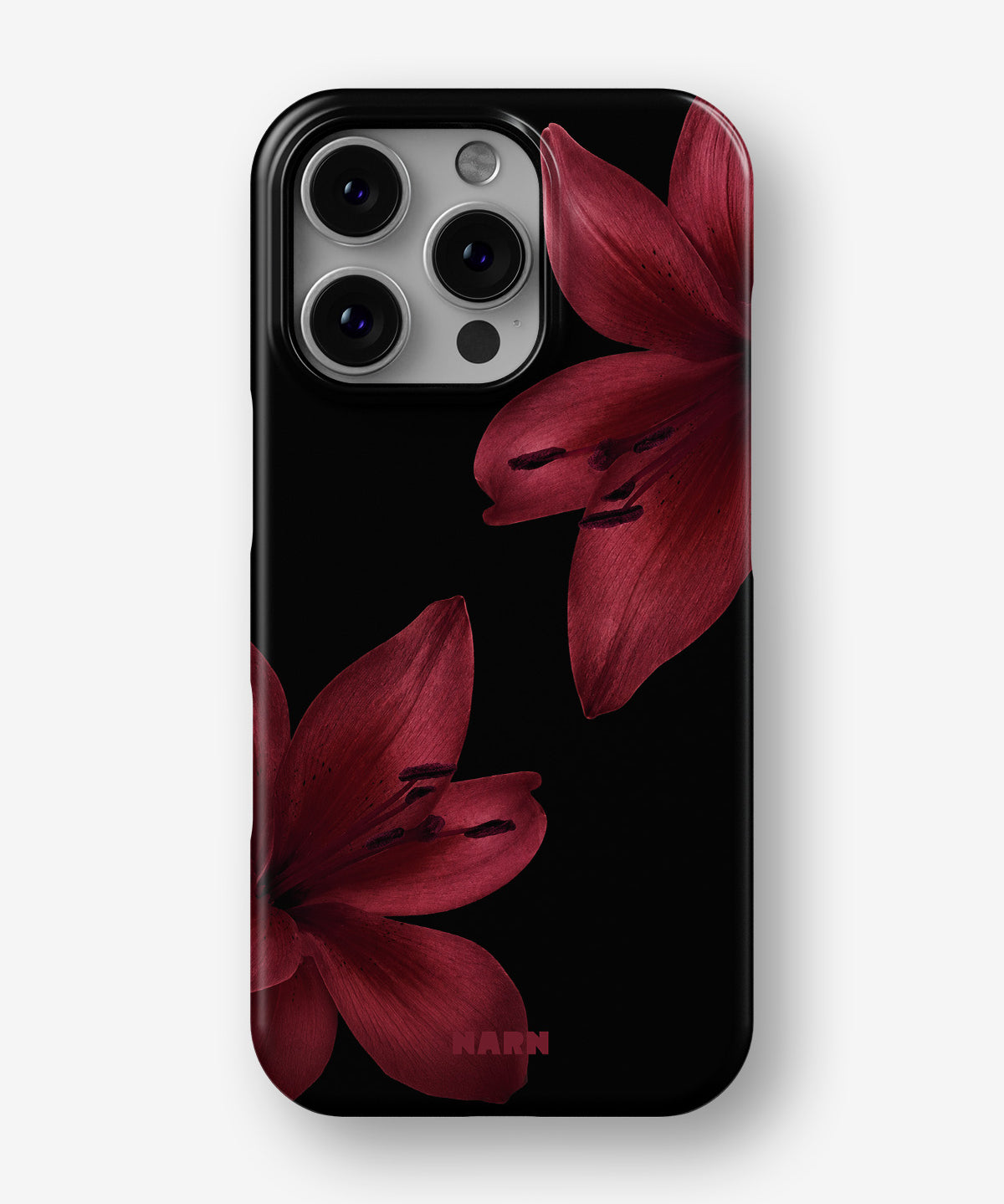 iPhone 16 Pro Slim Case - Ruby Lily - View 1